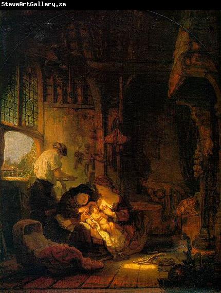 Rembrandt van rijn Holy Family